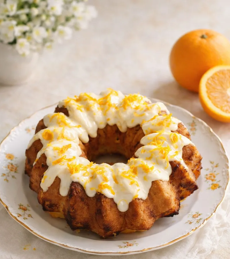 Brioche au zeste d'orange