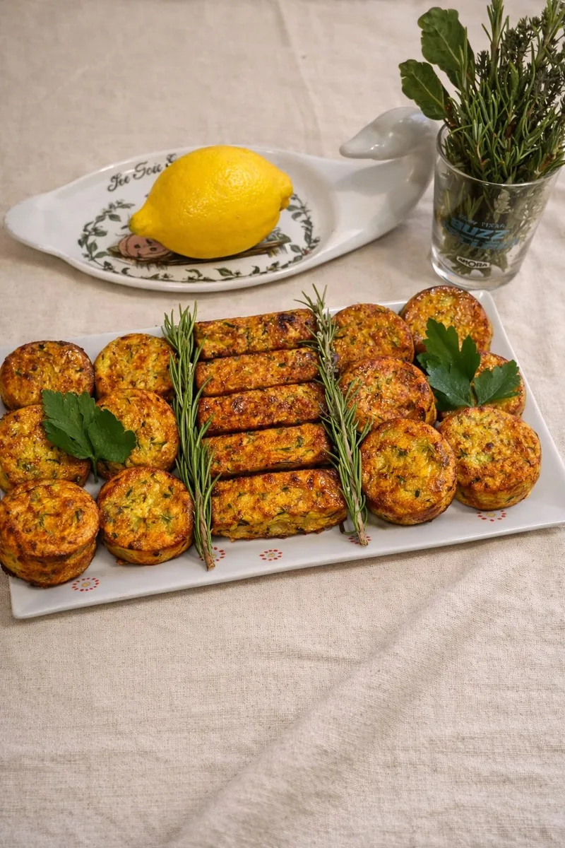 Cakes aux herbes de Provence